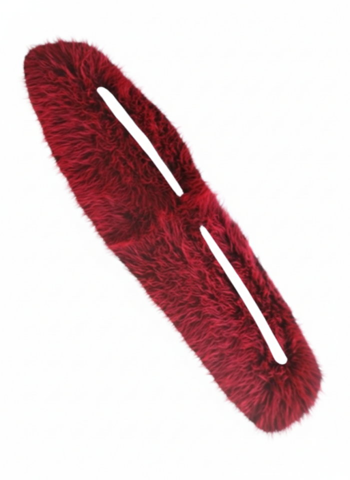 Renault Kango 99-08 Uyumlu Torpido Örtüsü Peluş Kumaş Kırmızı Siyah