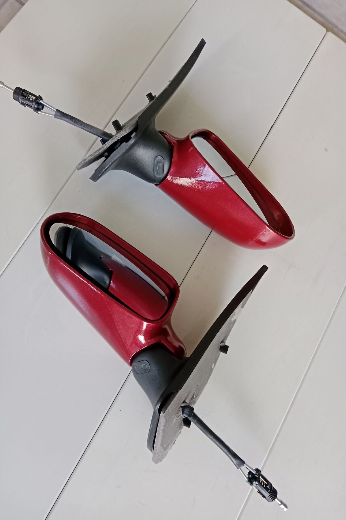 Fiat Albea-Palio-Siena Dış Dikiz Aynası 2002-2009 Model Mekanik 132 Alev Kırmızı Boyalı Sağ Sol Tkm