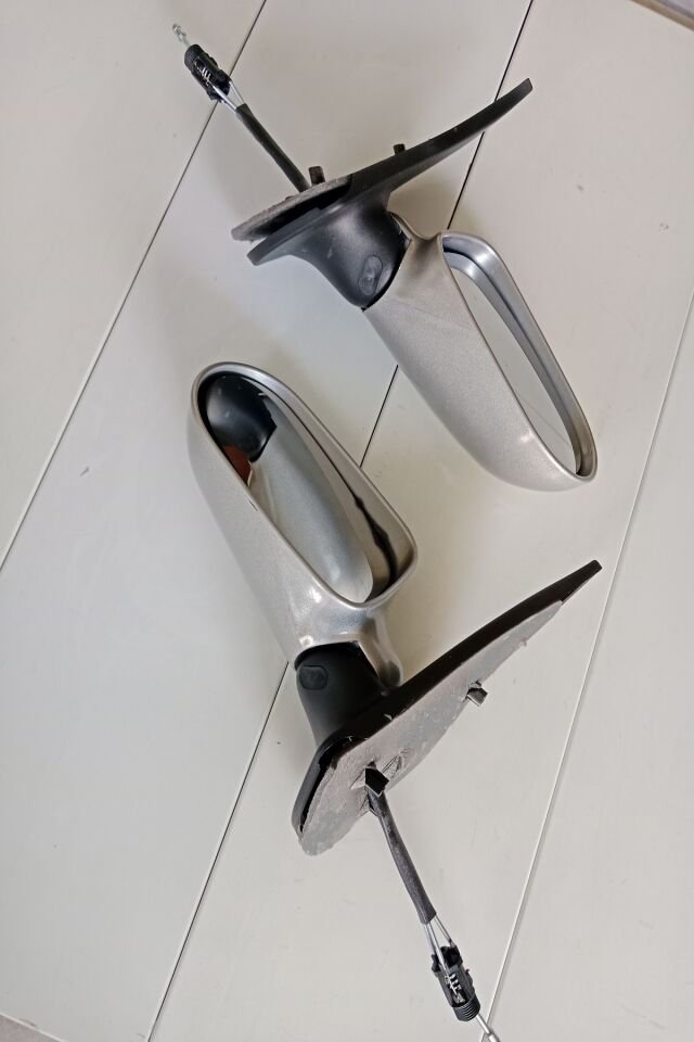 Fiat Albea-Palio-Siena Dış Dikiz Aynası 2002-2009 Model Mekanik 647 Çelik Gri Boyalı Sağ Sol Takım