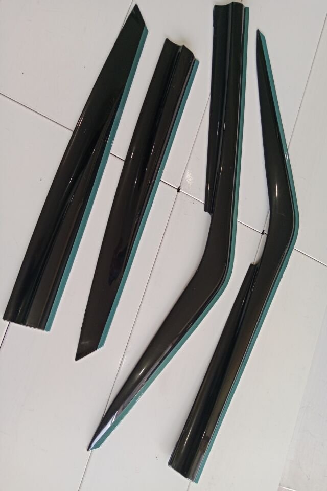 Tofaş Doğan Kartal Şahin Cam Rüzgarlığı 468 Turkuaz Çizgili 4 Lü Takım