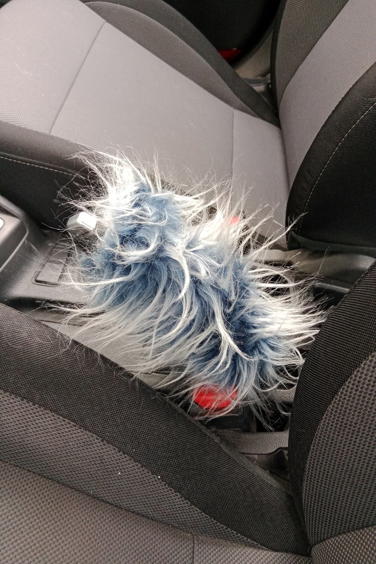 EL FRENİ SÜSÜ,EL FRENİ PELUŞU GECE MAVİ BEYAZ