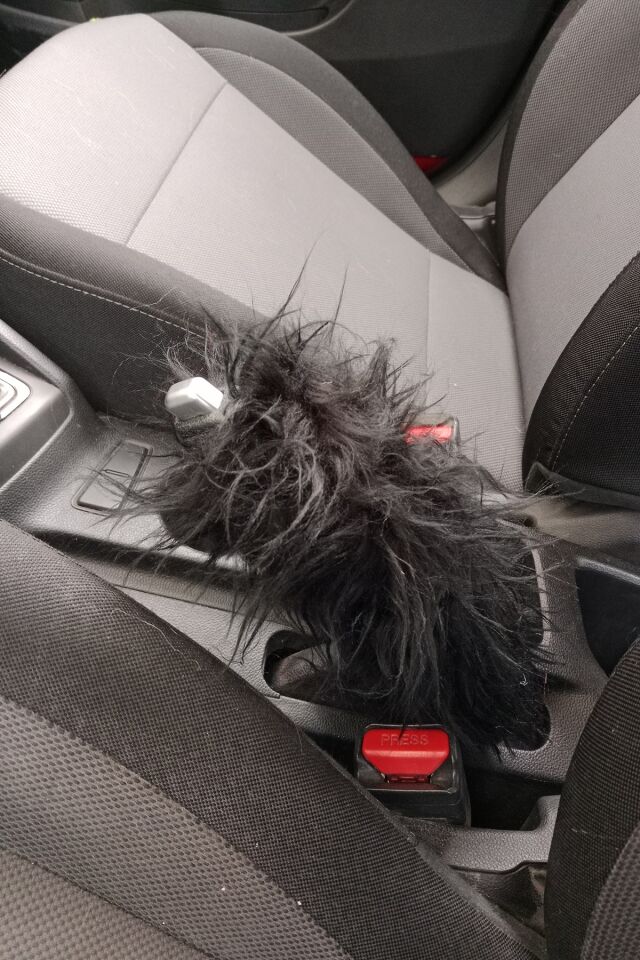 EL FRENİ SÜSÜ,EL FRENİ PELUŞU SİYAH