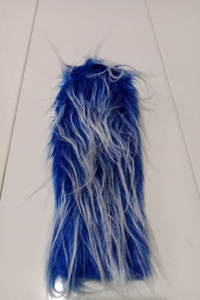 EL FRENİ SÜSÜ,EL FRENİ PELUŞU MAVİ BEYAZ