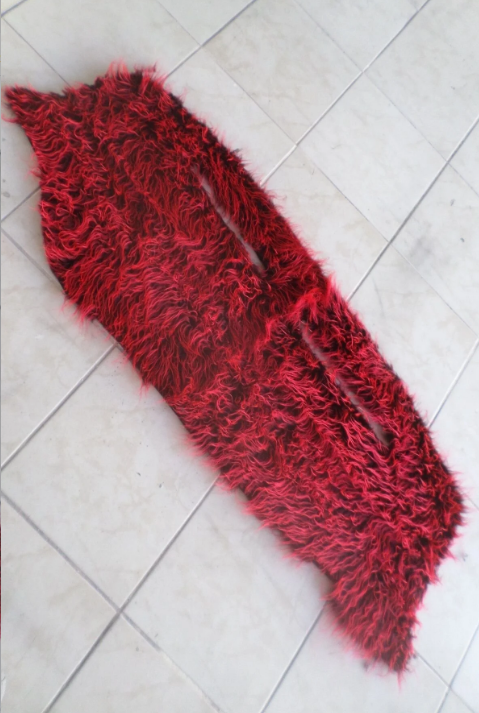 FİAT FİORİNO UYUMLU TORPİDO ÖRTÜSÜ PELUŞ KUMAŞ KIRMIZI