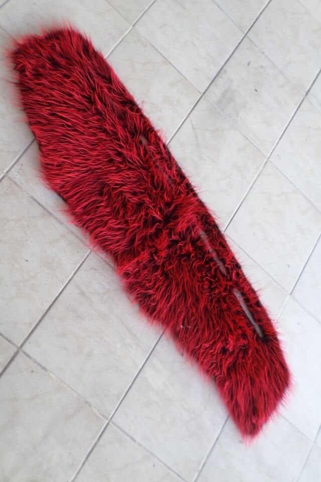 TOYOTA COROLLA 93-98 MODEL UYUMLU TORPİDO ÖRTÜSÜ PELUŞ KUMAŞ KIRMIZI