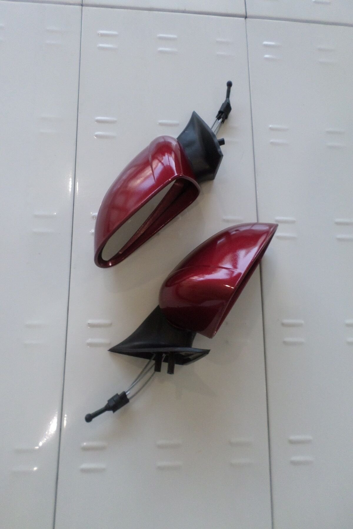 Tofaş Slx Doğan Kartal Şahin Dış Dikiz Aynası Fı124 Barok Kırmızı Boyalı Sağ Sol Takım