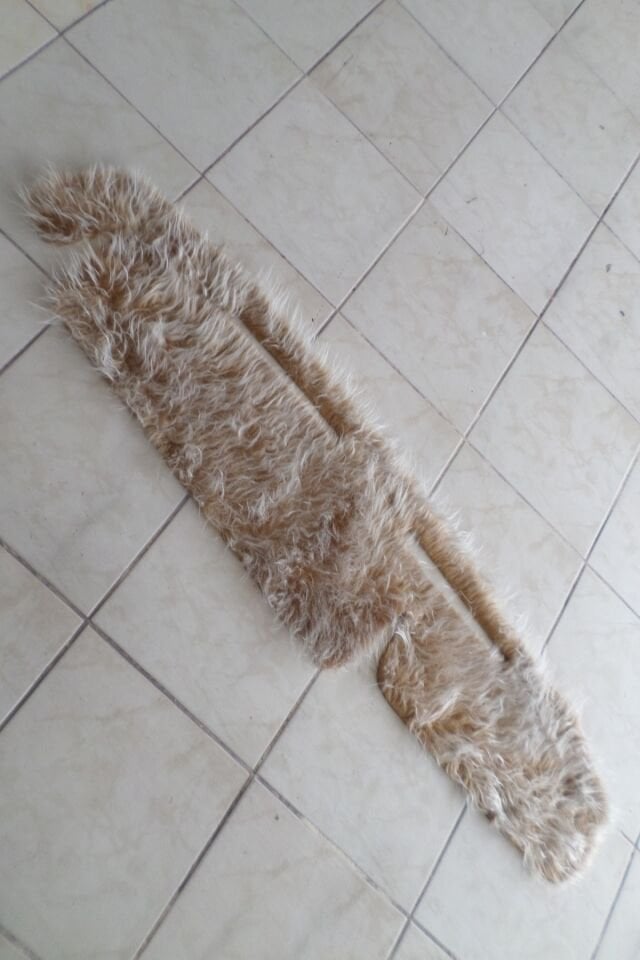 Tofaş Slx Torpido Örtüsü Yüksek Torpido Peluş Kumaş Kahverengi-beyaz