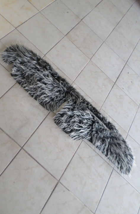 Tofaş Torpido Örtüsü Alçak Torpido Peluş Kumaş Siyah Gri