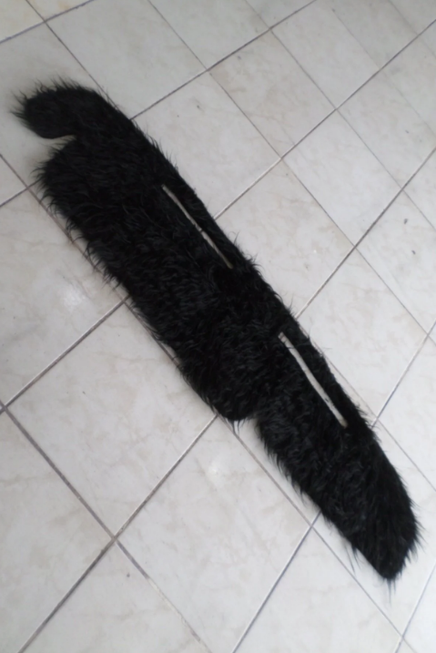 Tofaş Slx Torpido Örtüsü Yüksek Torpido Peluş Kumaş Siyah