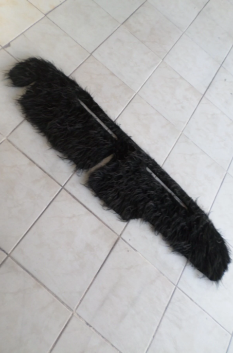 Tofaş Torpido Örtüsü Alçak Torpido Peluş Kumaş Siyah