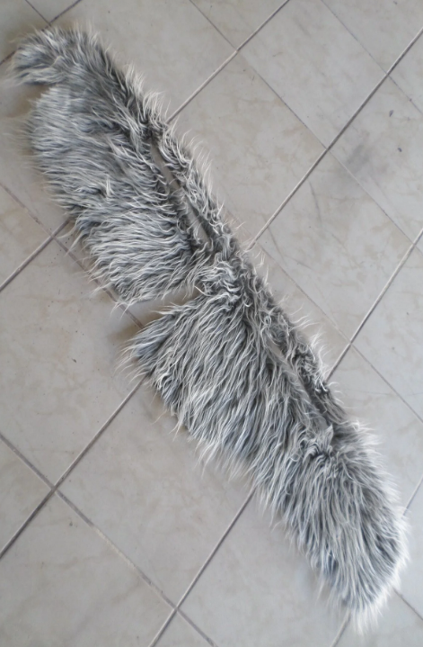 Tofaş Alçak Torpido Örtüsü Uzun Tüylü Peluş Kumaş Gri