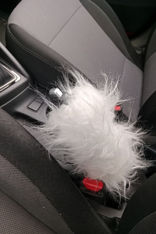 EL FRENİ SÜSÜ,EL FRENİ PELUŞU BEYAZ