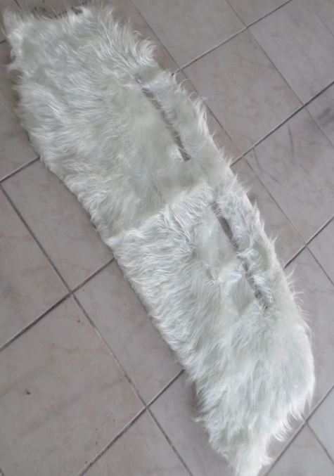 FİAT FİORİNO UYUMLU TORPİDO ÖRTÜSÜ PELUŞ KUMAŞ BEYAZ