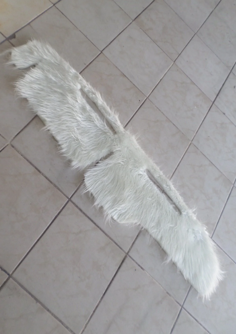 Tofaş Torpido Örtüsü Alçak Torpido Peluş Kumaş Beyaz