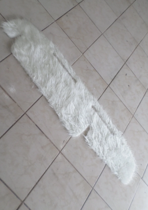 Tofaş Slx Torpido Örtüsü Yüksek Torpido Peluş Kumaş Beyaz