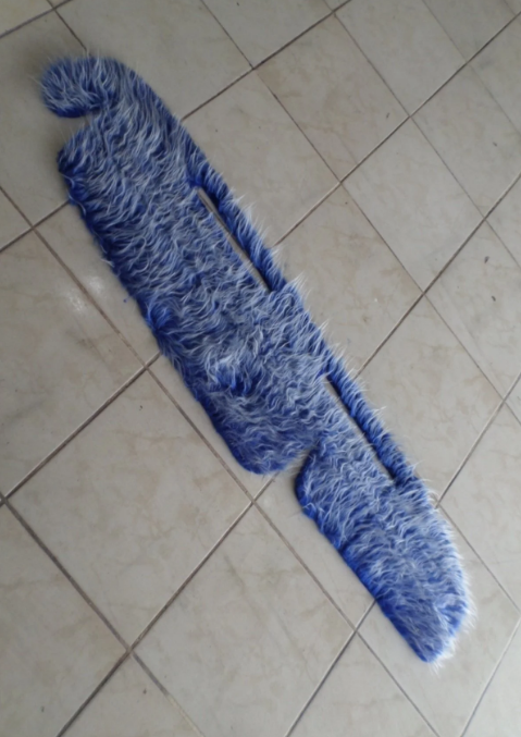 Tofaş Slx Torpido Örtüsü Yüksek Torpido Peluş Kumaş Mavi